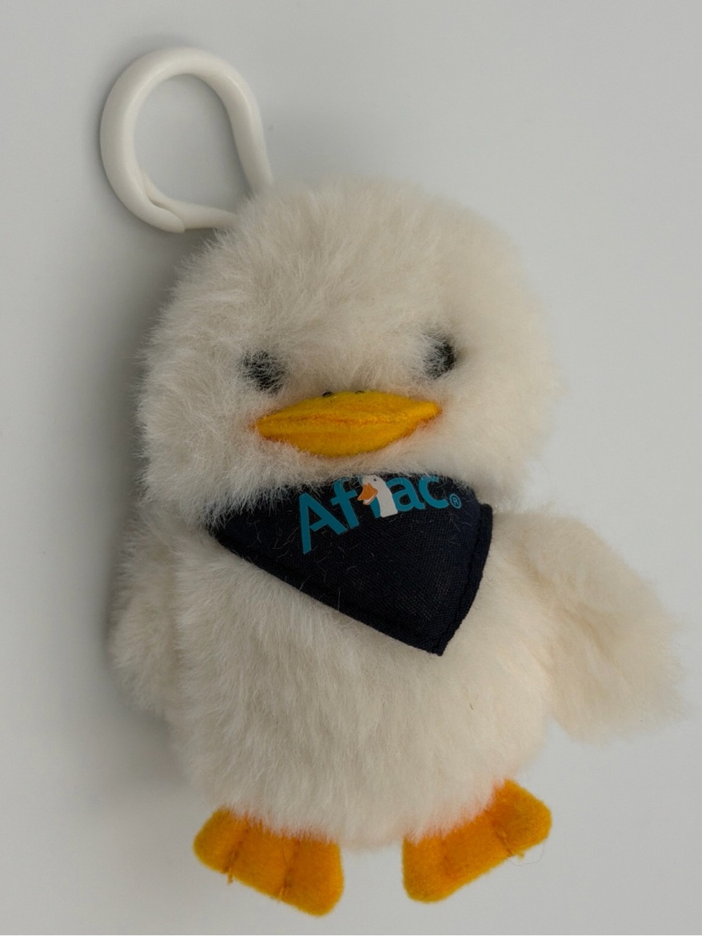 AFLAC Baby Duck Plush Keychain Sound “AFLAC” Backpack Clip Cute! Deion Sanders